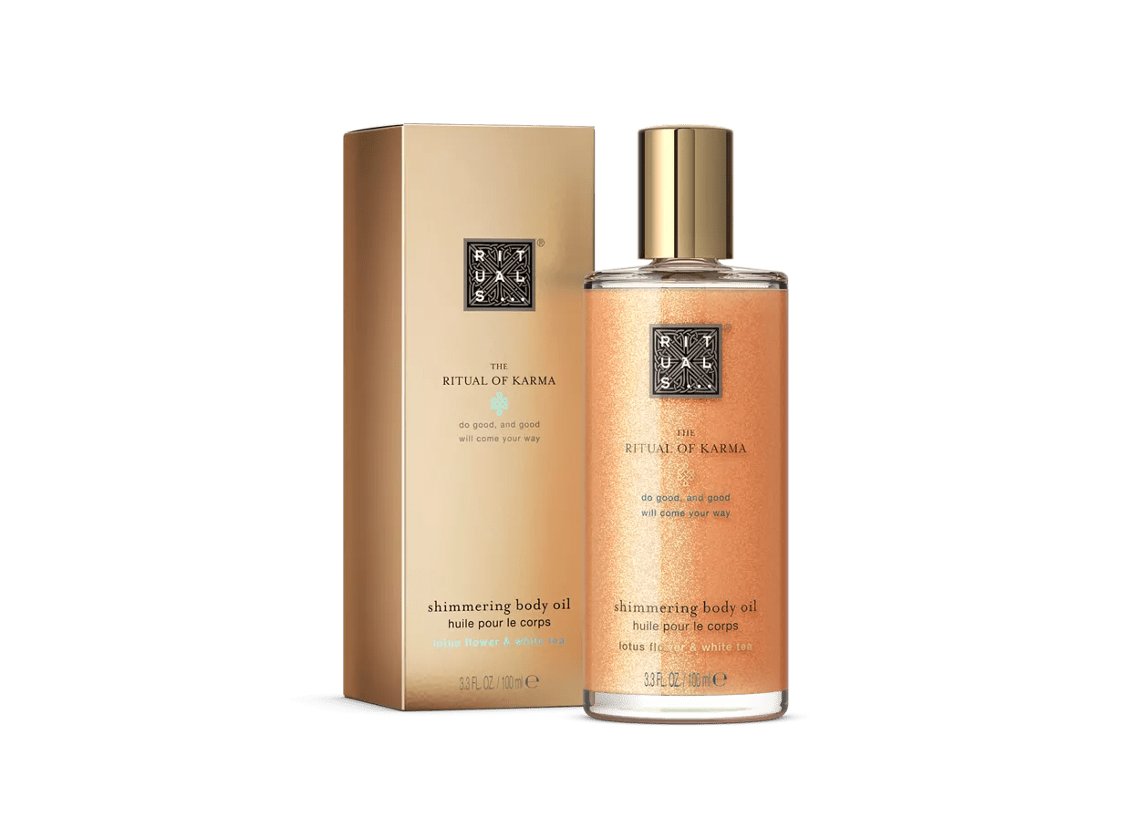 The Ritual of Karma – Huile Scintillante pour le Corps 100 ml