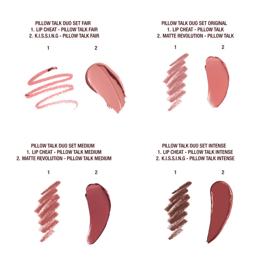 CHARLOTTE TILBURY Pillow Talk Duo Set - Set Pour Les Lèvres