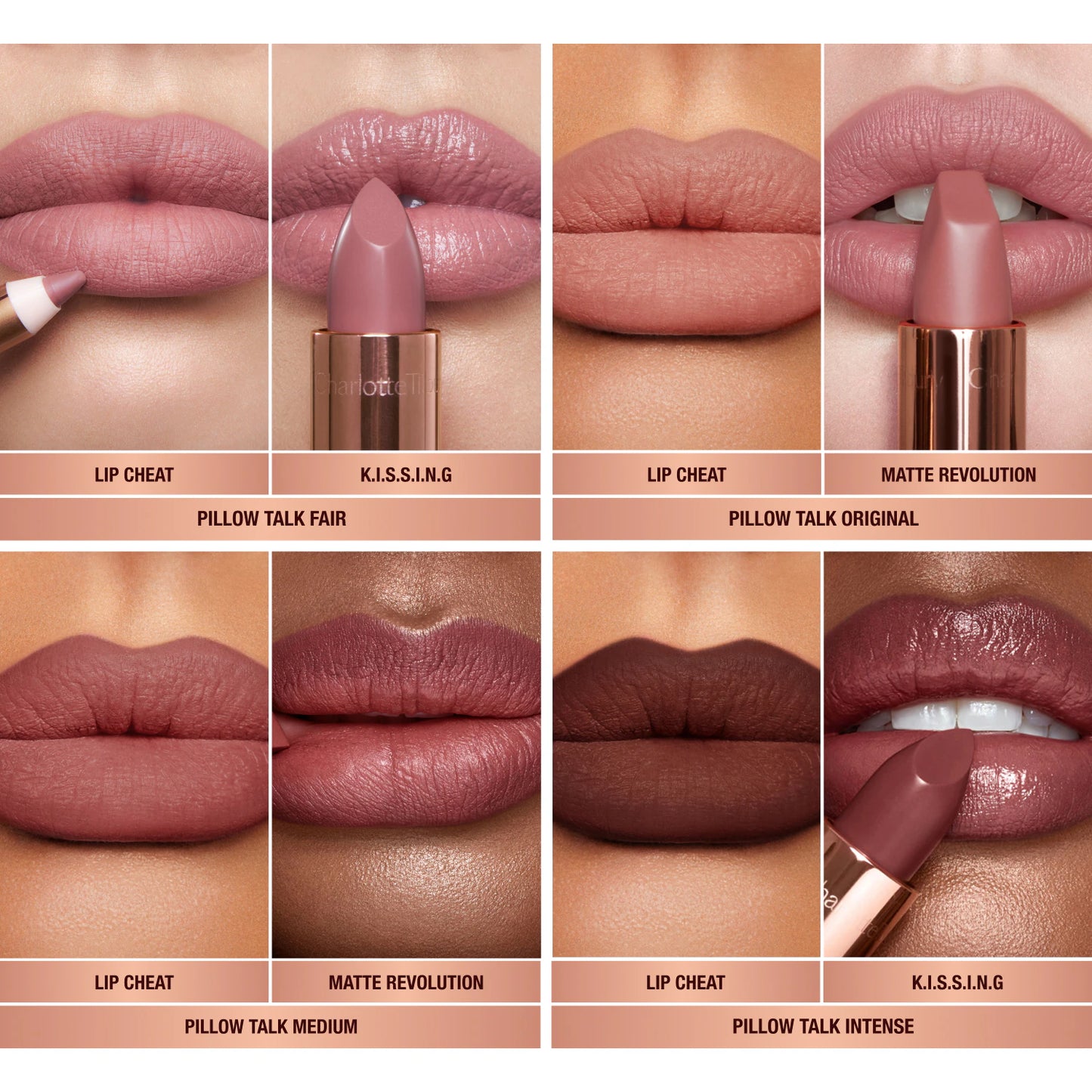 CHARLOTTE TILBURY Pillow Talk Duo Set - Set Pour Les Lèvres