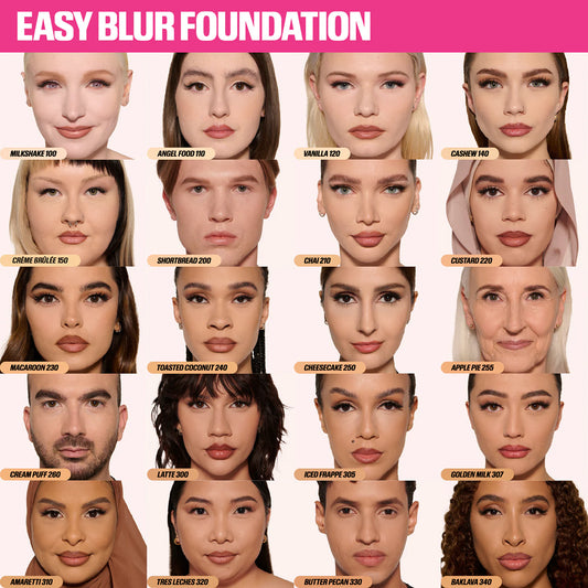 HUDA BEAUTY Easy Blur Natural Airbrush Foundation