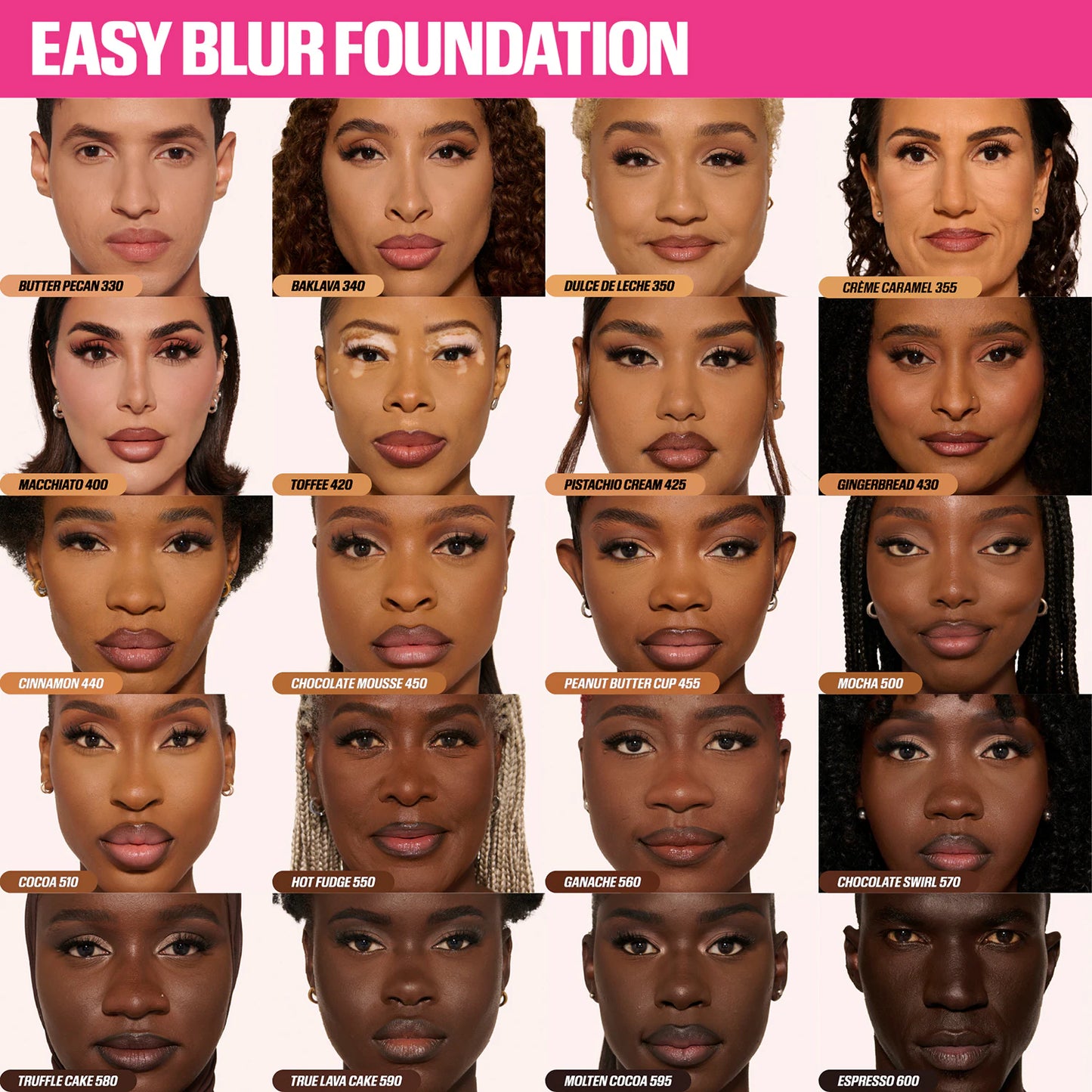 HUDA BEAUTY Easy Blur Natural Airbrush Foundation