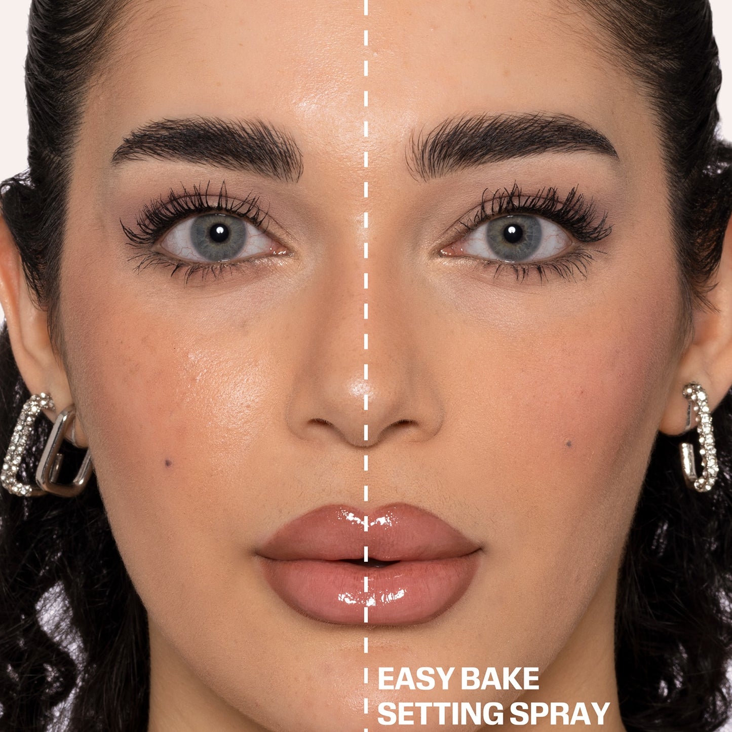 HUDA BEAUTY Easy Bake Setting Spray – Spray fixateur maquillage tenue 16 h