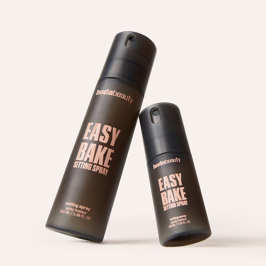 HUDA BEAUTY Easy Bake Setting Spray – Spray fixateur maquillage tenue 16 h