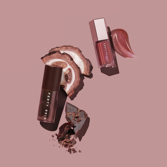 FENTY SKIN Fenty Treatz Cacao + Gloss Bomb Mini Hot Chocolit