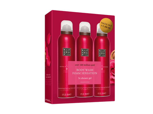 The Ritual of Ayurveda – Body Wash  Value Set 3 x 200 ml