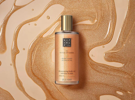 The Ritual of Karma – Huile Scintillante pour le Corps 100 ml