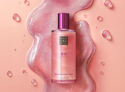 The Ritual of Yozakura – Huile Scintillante pour le Corps 100 ml