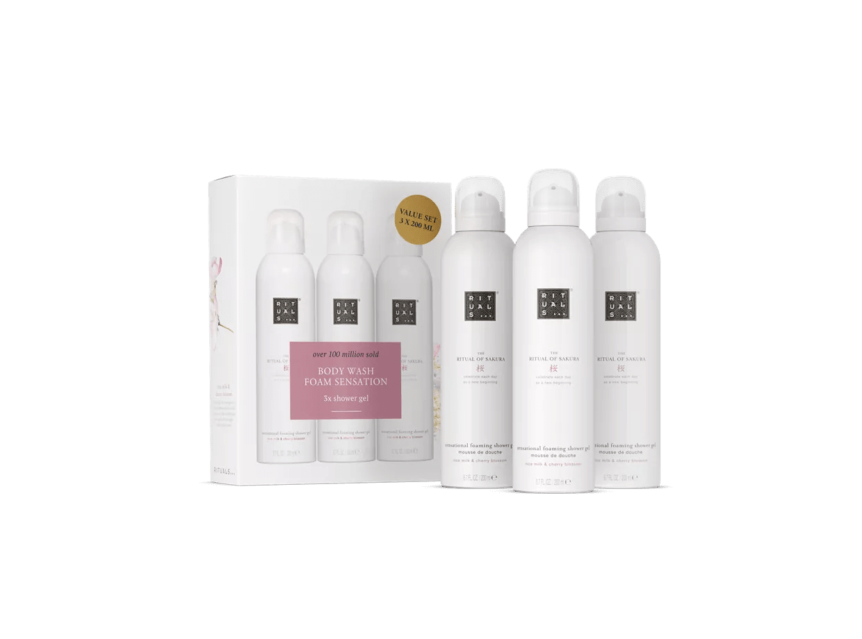 The Ritual of Sakura – Body Wash Value Set 3 x 200 ml