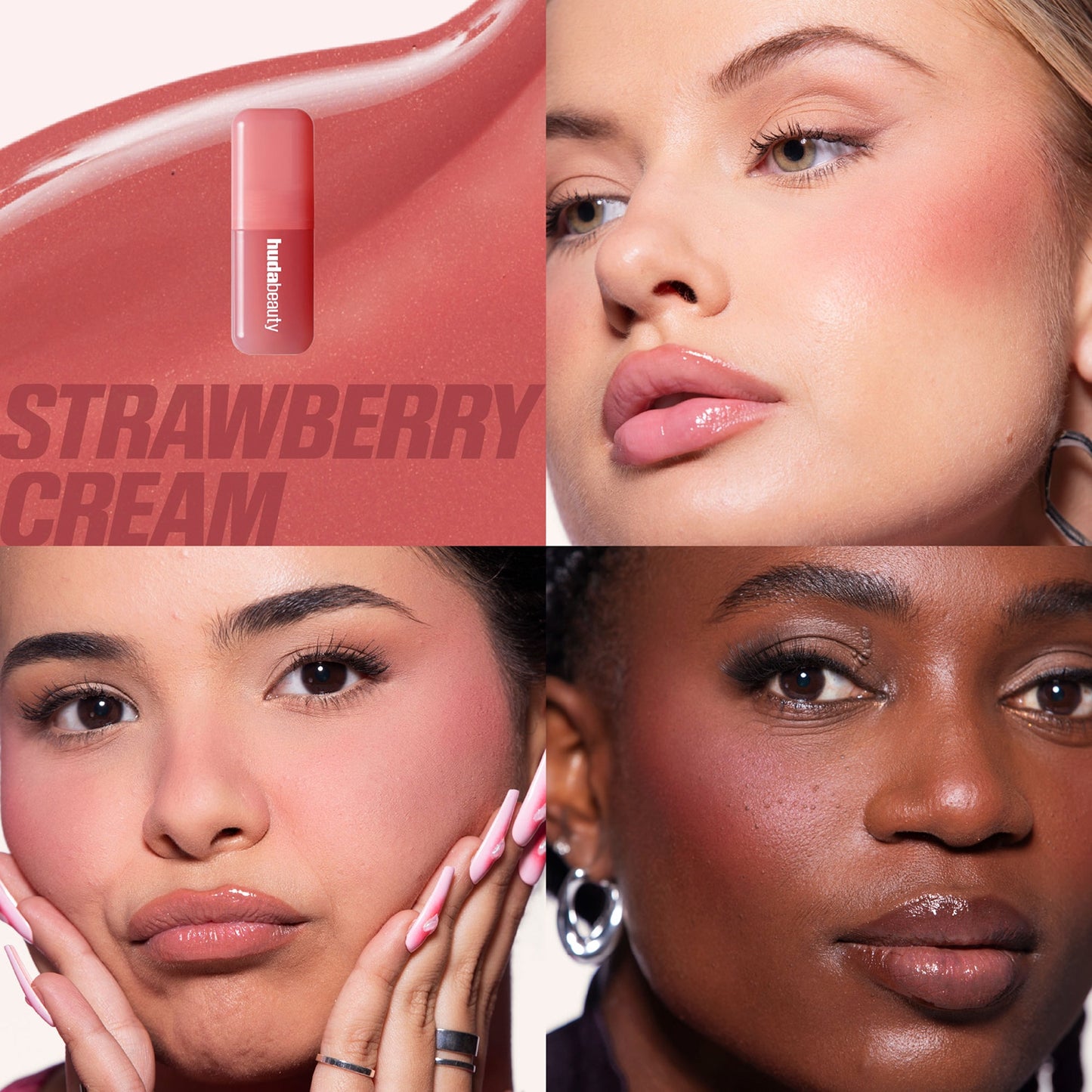 HUDA BEAUTY Cheek & Lip Duo Berries and Cream